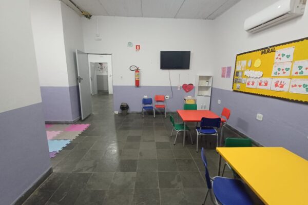 Sala nova das crianças